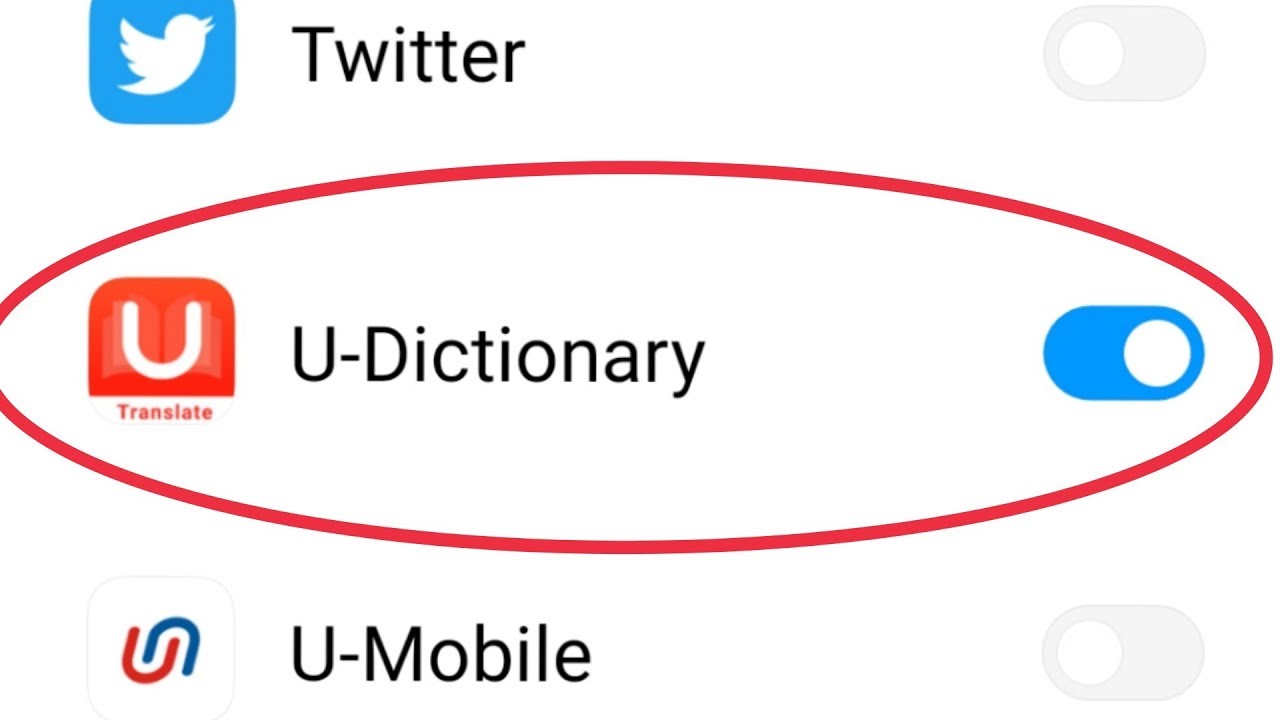 U-Dictionary Autostart On & Off Permission || Allow apps to start automatically in Android