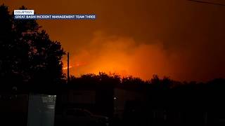 Evacuation orders in place as wildfire grows near Weiser; U.S. 95 reopens