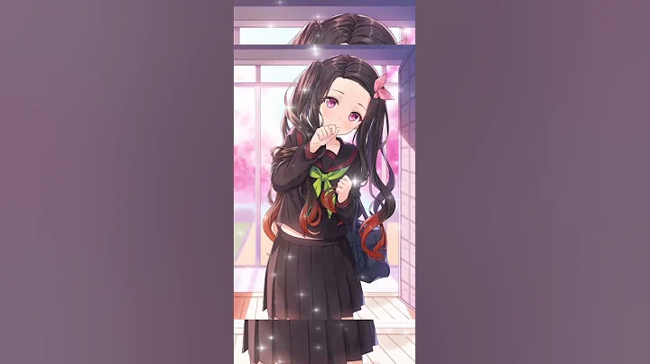 nezuko x different styles💇 #demonslayer #ytshots #shortsfeed #nezuko #kamado #hairstyle @YouTube