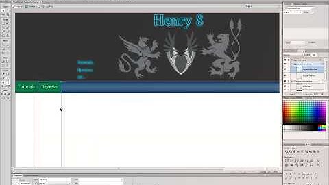 How to Make a Website In Fireworks and Dreamweaver Cs6 Part 1