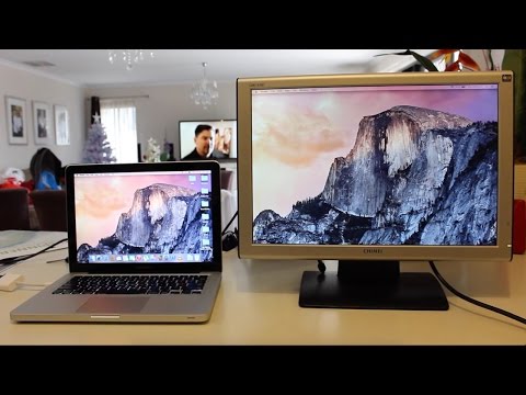 How to Connect a Monitor to a MacBook Pro