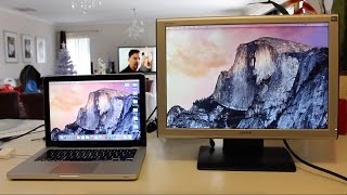 to Connect a Monitor to a MacBook Pro 