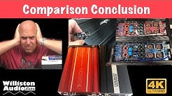 Korean 3000-3500 watt Amp Comparison Conclusion (4K) 