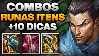 COMO JOGAR DE YASUO MID/TOP/ADC 2024 | League of Legends