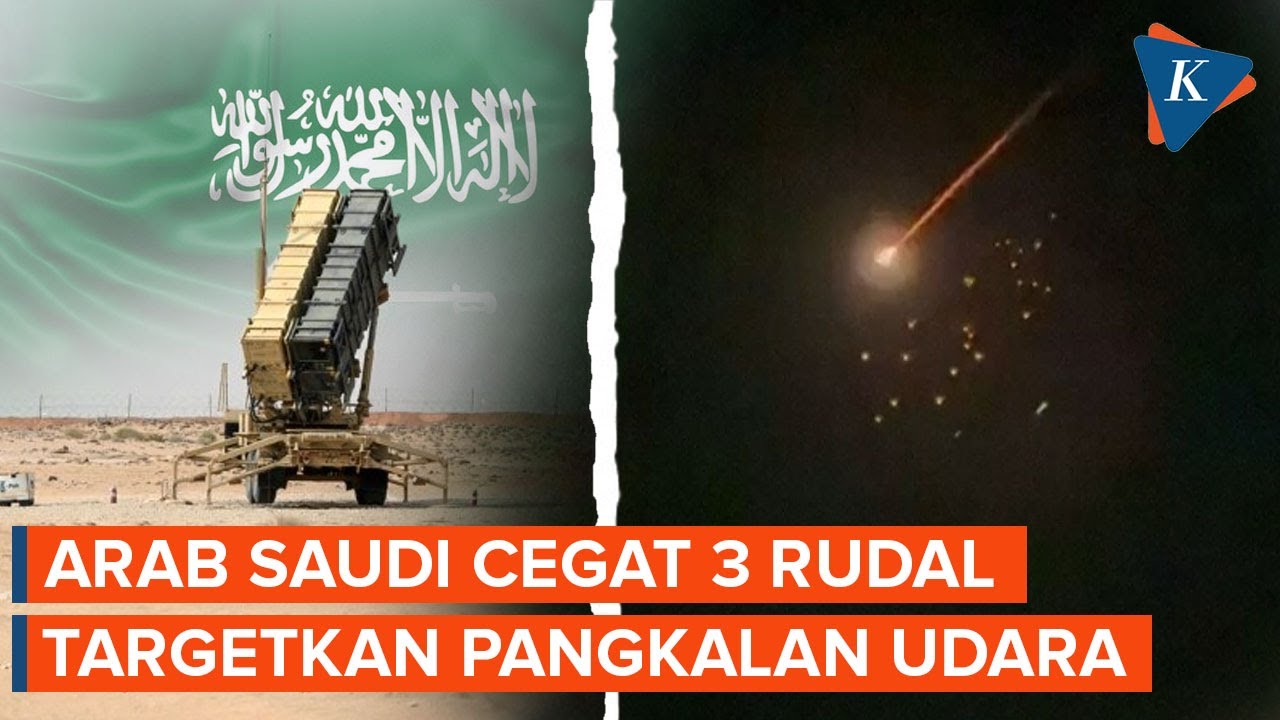 Arab Saudi Cegat 3 Rudal Balistik yang Targetkan Pangkalan Udara, Iran Bantah Terlibat