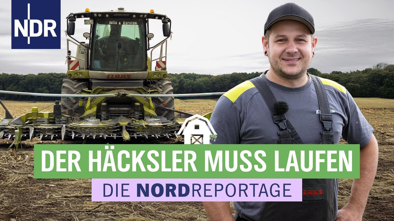 Werner und Robby: Der Häcksler ist am Limit - ein Wettlauf mit der Zeit | Die Nordreportage | NDR