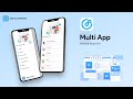 Multiple App Templates with 100+ Screens | Universal App Design Kit | Multi App | +91 7672 000 500
