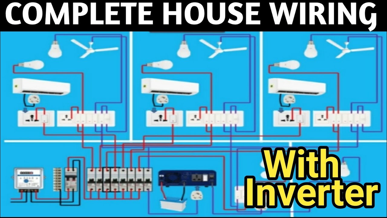 | House Wiring Complete Tutorial | Best House Wiring Method 2025 | @prabhueeetech