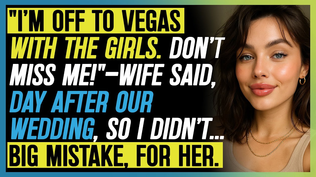 “I’m Off to Vegas With the Girls. Don’t Miss Me!” — Wife Said, Day After Our Wedding. So I Didn’t...