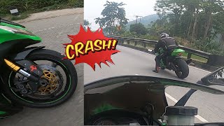 My ZX10R CRASHED???😱😱😱