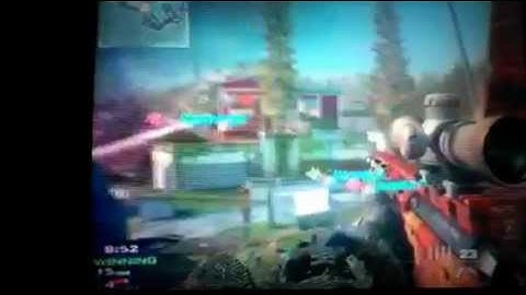 MW3- Longshot No-Scope! Epic.