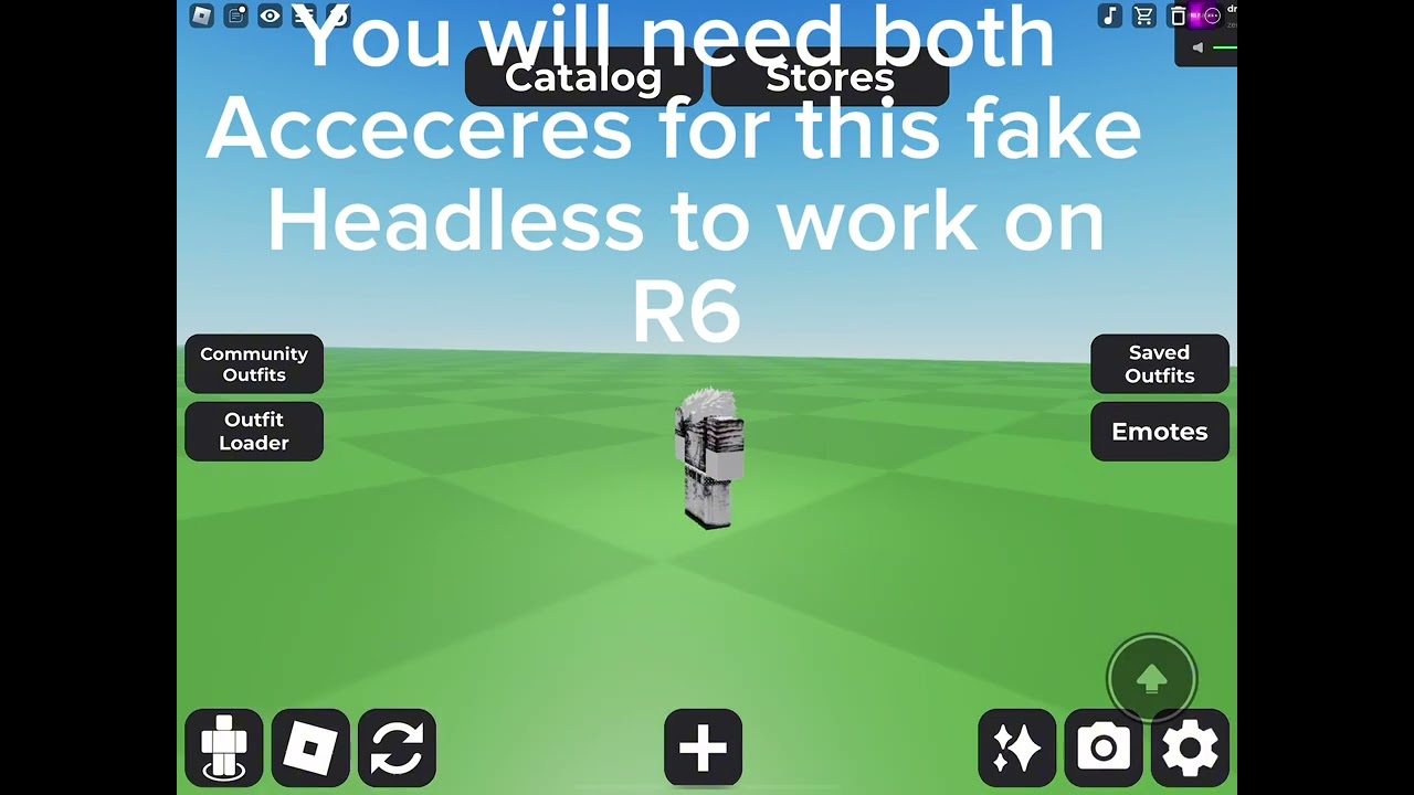 The New Best Fake Headless On Roblox Right Now YouTube 