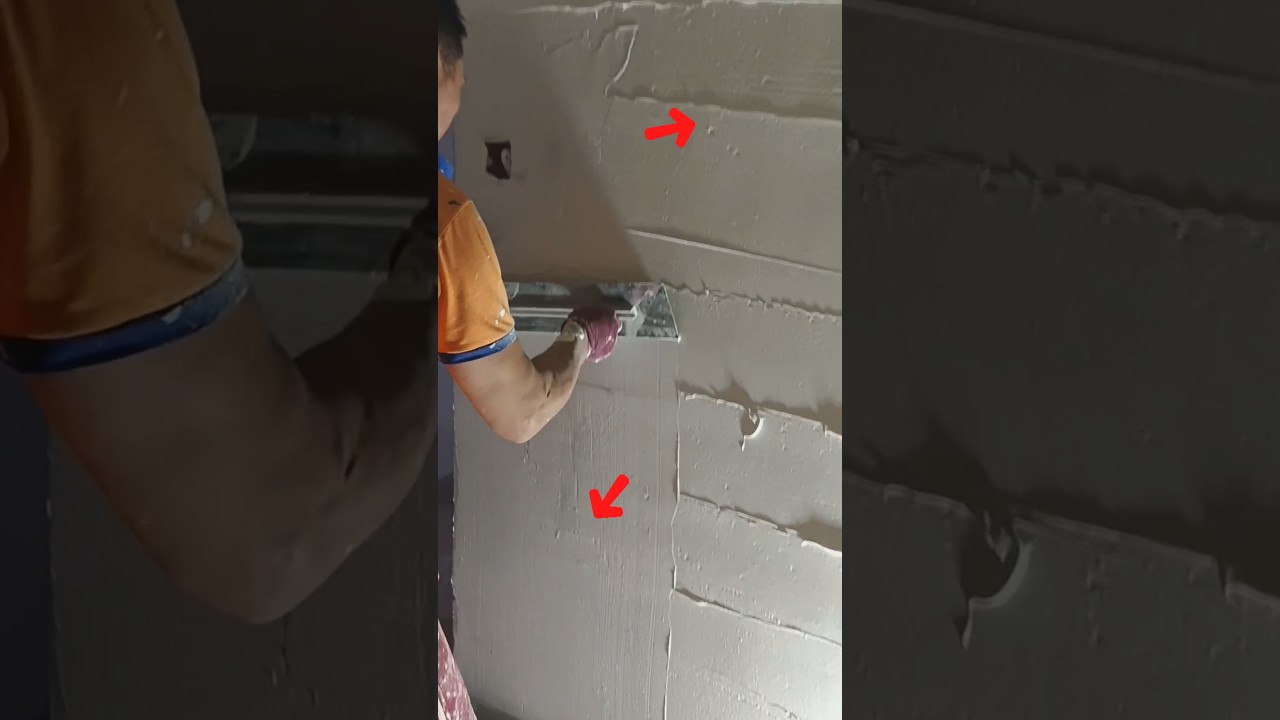 How Pros Apply Mortar and Skim Coat for Perfect Walls