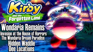 Wondaria Remains hidden Waddle Dee locations in Kirby and the