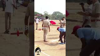 long jump in police selection shorts