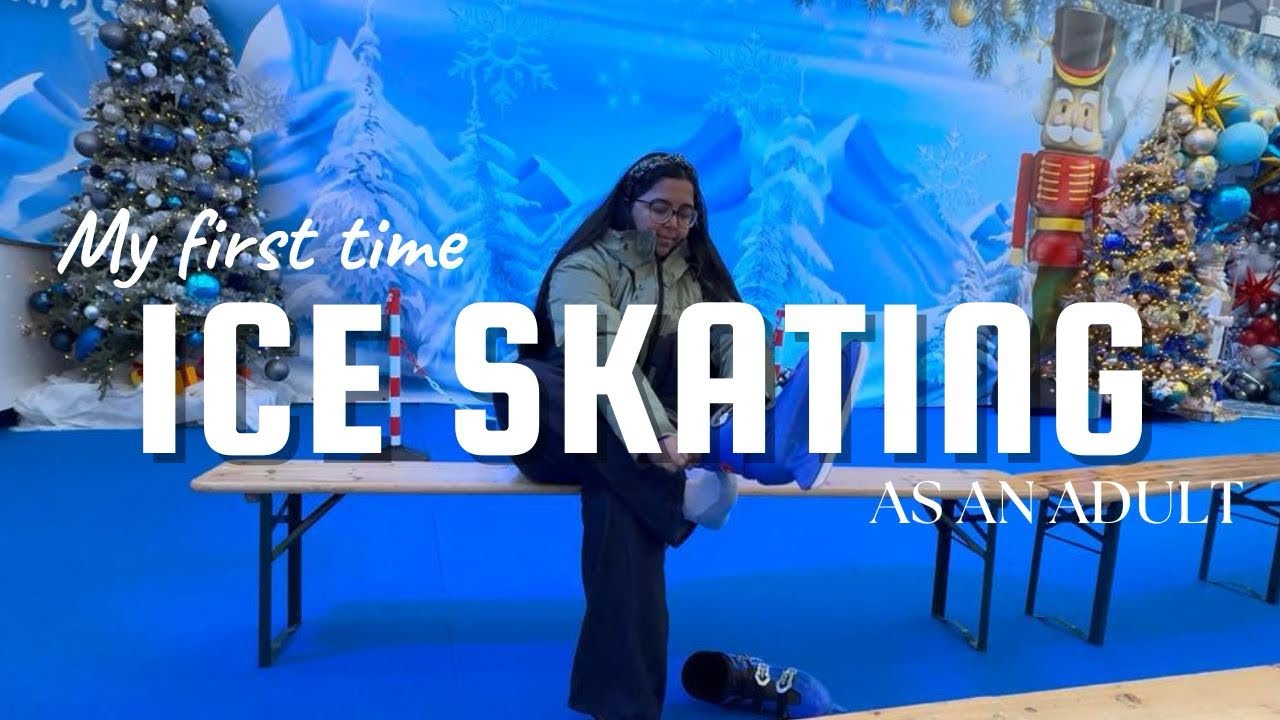 My first time Ice Skating as an adult ⛸️❄️🧊