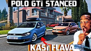 BeamNG Drive: Kasi Polo GTI Stance ist kein Verbrechen, sehen Sie, was passiert | Lenkrad-Gameplay