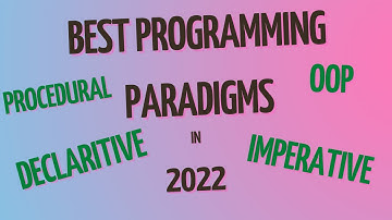 What are the BEST programming PARADIGMS?