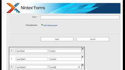 Number Repeating Section