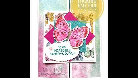 Locking Gate Fold Card