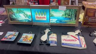 Cool Man Cave Hamm’s Beer Signs