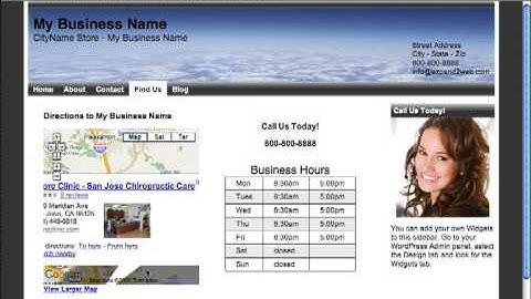 SmallBiz WordPress Theme Walkthrough