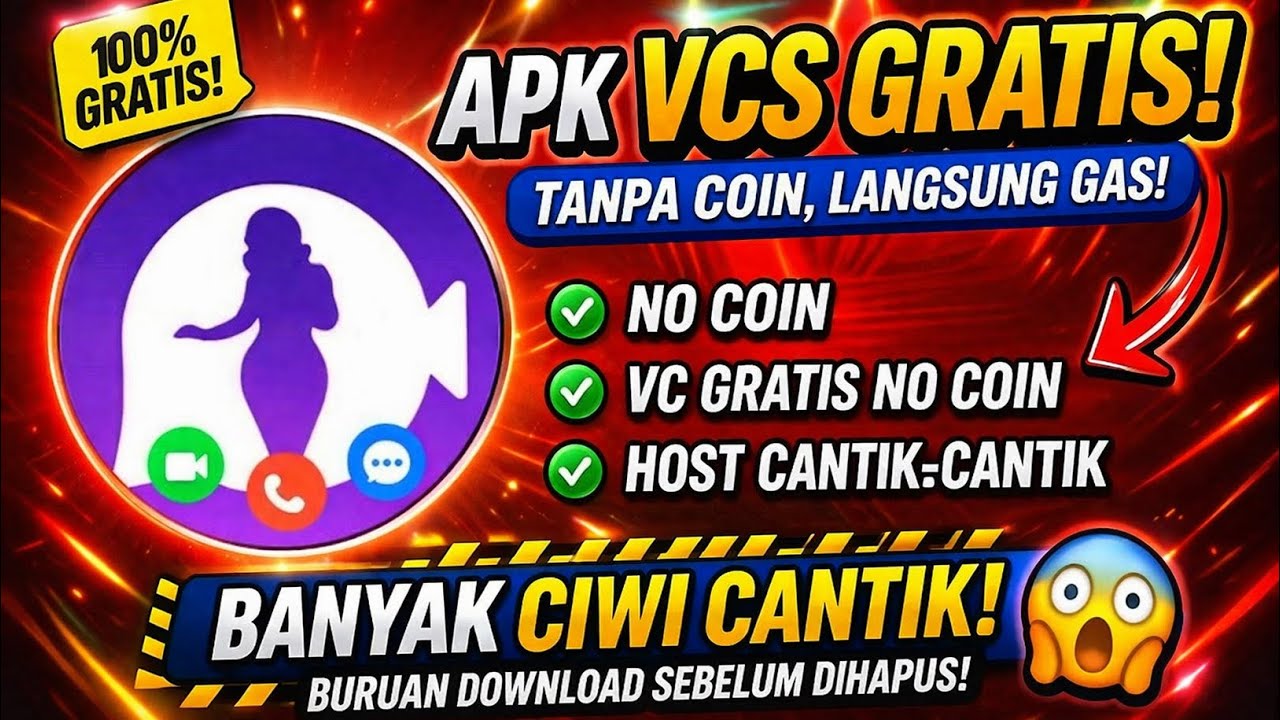 Aplikasi vcs gratis no coin terbaru 2026 android - apk vcs gratis 2026 no coin terbaru mod unlimited