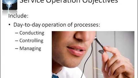 15CSU  ITIL v3 Service Operation Goals and Objectives6 36