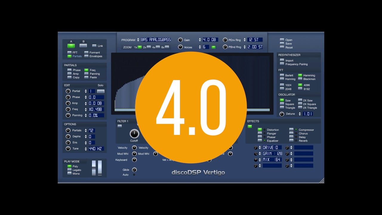discoDSP Vertigo 4.0 Additive Synthesizer Trailer