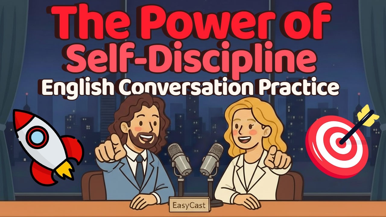 English Conversation for Motivation | Building Self-Discipline Step by Step | English Podcast