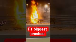 F1 big crashes compilation #f1 #formula1 #shorts