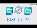Convert bmp file to jpg file without any software  uttam tech