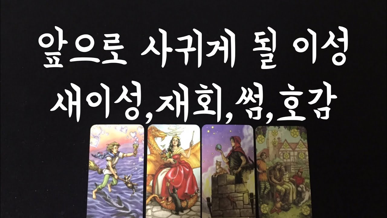 [타로/연애운] 곧 사귀게 될 이성- 앞으로 관계흐름,만나는 시기(새이성,재회,썸,호감등)