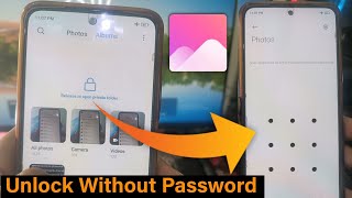 mi gallery private album password forgot screenshot 4