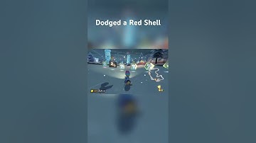 Dodged a Red Shell | Mario Kart 8 Deluxe #Shorts #MarioKart8Deluxe
