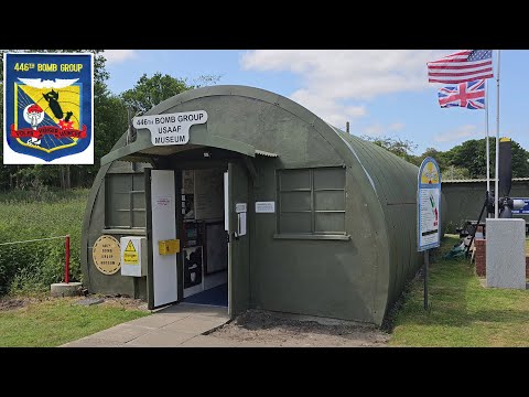 A visit to 446th Bomb Group USAAF Museum - Flixton 2023 [4K]