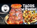 🔵 Authentic Mexican Street Tacos al Pastor - Vertical Skewer Smoked @ Home | Teach a Man to Fish