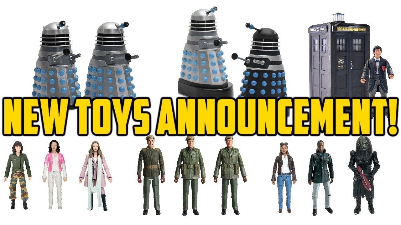 new doctor who toys