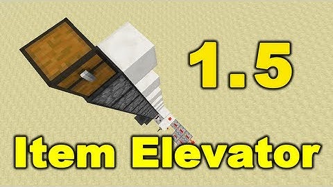 Minecraft Easy Item Elevator 1.5.1