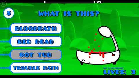 [Read Description] Geometry Dash 2.1 - Impossible Quiz By Colon Perfect Run | BloodGax