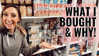 Food storage haul! Tips, tricks, hacks for buying bulk, food storage, & case lot sales! Jordan Page