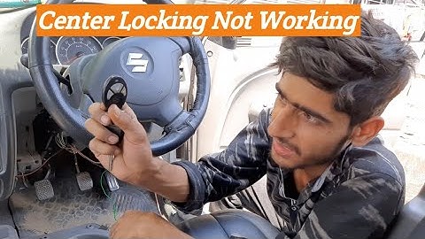 Nippon Center locking not working Center locking nahi Chal rahi hai
