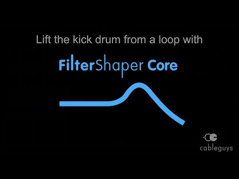 Lift the kick drum from a song with FilterShaper Core