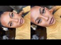 I TRIED THE BELLA HADID FOX EYE LIFT MAKEUP || #WOC || *Beginner Friendly*