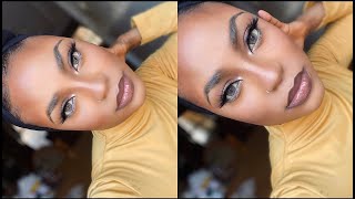I TRIED THE BELLA HADID FOX EYE LIFT MAKEUP || #WOC || *Beginner Friendly*