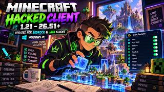 🧩 Minecraft Hacked Client 1.21–26.51+ | Latest Bedrock & Java Update | Windows 2026