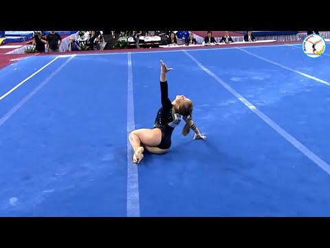 Shawn Johnson - Floor Exercise - 2008 (Visa Championships) Day 2