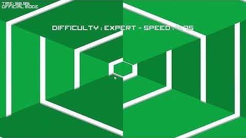 Open Hexagon: Geometric Commando - 93.04 Seconds (5.75 Speed Reached)