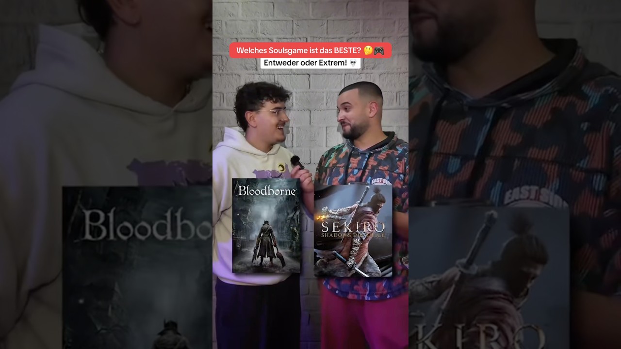 Was ist das BESTE Soulslike Game aller Zeiten? 🤔🎮 mit @machomaroc #soulslike #gaming #soulsborne
