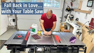 How To Clean a Cast Iron Surface. Table Saw, Band Saw and Other Tools.